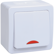 ВС20-1-1-ГПБ выкл 1кл с инд о/у IP54 (цвет клавиш: белый) ГЕРМЕС PLUS ВС20-1-1-ГПБ выкл 1кл с инд о/у IP54 (цвет клавиш: белый) ГЕРМЕС PLUS