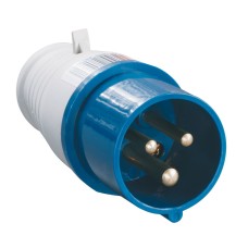 Вилка 013 2Р+РЕ 16А 220В IP44 ИЭК Вилка 013 2Р+РЕ 16А 220В IP44 ИЭК
