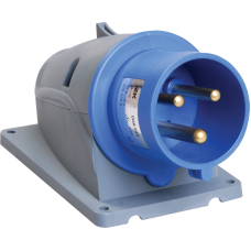 Вилка стационарная ССИ-523 32А-6ч/200-250В 2Р+РЕ IP44 MAGNUM ИЭК Вилка стационарная ССИ-523 32А-6ч/200-250В 2Р+РЕ IP44 MAGNUM ИЭК