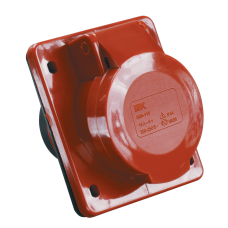 Розетка 414 скрытая 3Р+Е 16А 380В IP44 ИЭК Розетка 414 скрытая 3Р+Е 16А 380В IP44 ИЭК