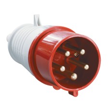 Вилка 025 3Р+РЕ+N 32А 380В IP44 ИЭК Вилка 025 3Р+РЕ+N 32А 380В IP44 ИЭК