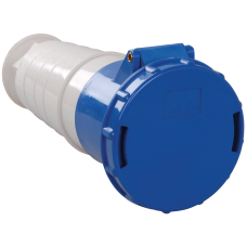 Розетка 233 переносная 2Р+РЕ 63А 220В IP54 ИЭК Розетка 233 переносная 2Р+РЕ 63А 220В IP54 ИЭК