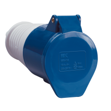 Розетка 213 переносная 2Р+РЕ 16А 220В IP44 ИЭК Розетка 213 переносная 2Р+РЕ 16А 220В IP44 ИЭК