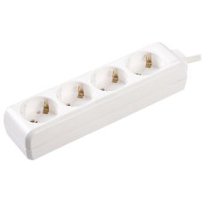 Удлинитель У04 4 места 2Р+PЕ/1,5метра 3х1мм2 16А/250В IEK