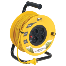 Катушка УК30 с т/з 4 места 2Р/30м 2х0,75 мм2 "Garden"