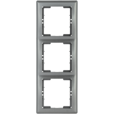 РB-3-БА Рамка 3 мест. верт. BOLERO антрацит IEK РB-3-БА Рамка 3 мест. верт. BOLERO антрацит IEK