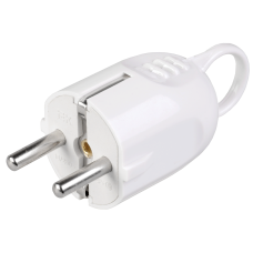 ВПу12-01-Ст Вилка разборная угловая с з/к с кольцом 16А белая ВПу12-01-Ст Вилка разборная угловая с з/к с кольцом 16А белая