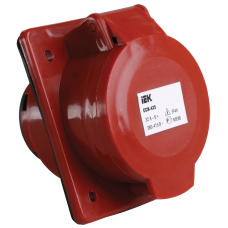 Розетка 425 скрытая 3Р+Е+N 32А 380В IP44 ИЭК Розетка 425 скрытая 3Р+Е+N 32А 380В IP44 ИЭК