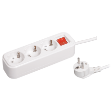 Удлинитель У03В 3 места 2Р+РЕ/1.5 метра 3х1мм2 16А/250В CLASSIC IEK