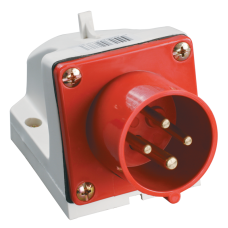 Вилка 524 стац.3Р+РЕ 32А 380В IP44 ИЭК