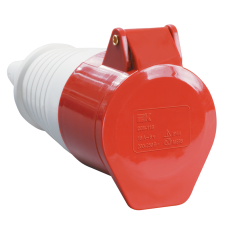 Розетка 224 переносная 3Р+РЕ 32А 380В IP44 ИЭК Розетка 224 переносная 3Р+РЕ 32А 380В IP44 ИЭК