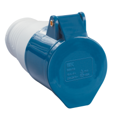 Розетка 223 переносная 2Р+РЕ 32А 220В IP44 ИЭК Розетка 223 переносная 2Р+РЕ 32А 220В IP44 ИЭК