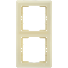 РB-2-БК Рамка 2 мест. верт. BOLERO кремовый IEK РB-2-БК Рамка 2 мест. верт. BOLERO кремовый IEK