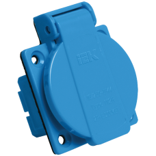 Розетка панельная РП10-3 скрытая с защитной крышкой 2Р+РЕ 16А 250В IP44 IEK Розетка панельная РП10-3 скрытая с защитной крышкой 2Р+РЕ 16А 250В IP44 IEK