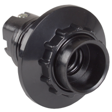 Пкб14-04-К11 Патрон карболитовый с кольцом, Е14, черный (50 шт), стикер на изделии, IEK