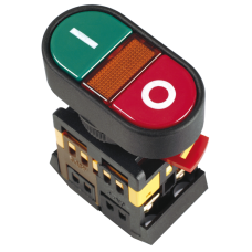 Кнопка APВВ-22N "I-O" d22мм неон/240В 1з+1р ИЭК