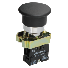 Кнопка управления LAY5-BC21 "Грибок" черн.1з ИЭК Кнопка управления LAY5-BC21 "Грибок" черн.1з ИЭК