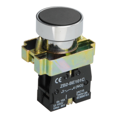 Кнопка управления LAY5-BA21 без подсветки черная 1з ИЭК