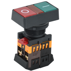 Кнопка РPВВ-30N "I-O" d30мм неон/240В 1з+1р ИЭК