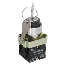 Переключатель LAY5-BG45 на 2 положения с ключом без фиксации ИЭК