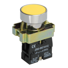 Кнопка управления LAY5-BA51 без подсветки желтая 1з ИЭК