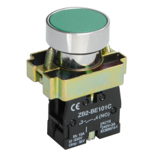 Кнопка управления LAY5-BA31 без подсветки зеленая 1з ИЭК