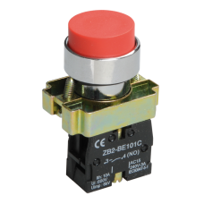 Кнопка управления LAY5-BL41 без подсветки красная 1з ИЭК Кнопка управления LAY5-BL41 без подсветки красная 1з ИЭК