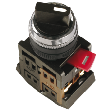 Переключатель АС-22 на 2 фиксир.положения I-O 1з+1р ИЭК