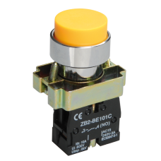 Кнопка управления LAY5-BL51 без подсветки желтая 1з ИЭК Кнопка управления LAY5-BL51 без подсветки желтая 1з ИЭК