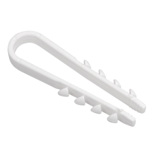 Дюбель хомут 11-18мм нейлон белый (100шт) ИЭК