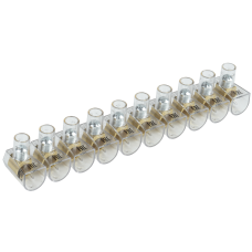 Зажим винтовой концевой изолированный КЗВИ 25мм2 (10x1) IEK Зажим винтовой концевой изолированный КЗВИ 25мм2 (10x1) IEK