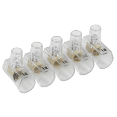 Зажим винтовой концевой изолированный КЗВИ 4,0мм2 (5x1) IEK Зажим винтовой концевой изолированный КЗВИ 4,0мм2 (5x1) IEK