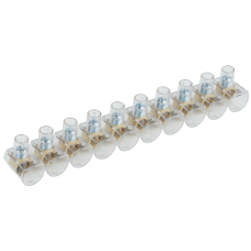 Зажим винтовой концевой изолированный КЗВИ 16мм2 (10x1) IEK Зажим винтовой концевой изолированный КЗВИ 16мм2 (10x1) IEK