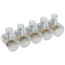 Зажим винтовой концевой изолированный КЗВИ 16мм2 (5x1) IEK Зажим винтовой концевой изолированный КЗВИ 16мм2 (5x1) IEK