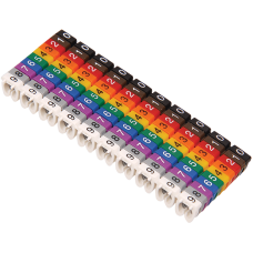 Маркер МКН комплект цифр "0-9" 1,5 мм2 (150шт/упак) IEK