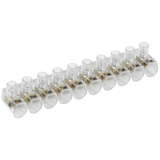 Зажим винтовой концевой изолированный КЗВИ 2,5мм2 (10x1) IEK Зажим винтовой концевой изолированный КЗВИ 2,5мм2 (10x1) IEK