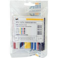 Набор ТТУ 2/1, 4/2, 6/3, 8/4 Ж, С, К, Ч, Б 20х8см/упак IEK