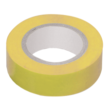 Изолента 0,13х15 мм желтая 20 метров ИЭК