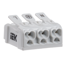Клемма пружинная соединительная КСП3-L+N+PE IEK