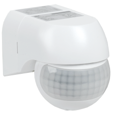 Датчик движения ДД 015 белый 800Вт 180гр 12м IP44 IEK Датчик движения ДД 015 белый 800Вт 180гр 12м IP44 IEK