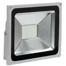 Прожектор СДО 05-50 светодиодный серый SMD IP65 IEK Прожектор СДО 05-50 светодиодный серый SMD IP65 IEK