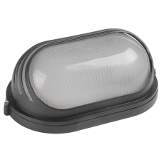 Светильник НПП1407 белый/овал ресничка 60Вт IP54 ИЭК Светильник НПП1407 белый/овал ресничка 60Вт IP54 ИЭК