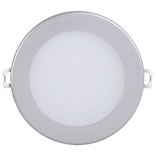 Светильник ДВО 1603 серебро круг LED 7Вт 3000 IP20 Светильник ДВО 1603 серебро круг LED 7Вт 3000 IP20