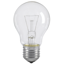 Лампа накаливания A55 шар прозр. 60Вт E27 IEK