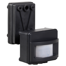Датчик движения ДД 017 черный, макс. нагрузка 1100Вт, угол обзора 120град., дальность 12м, IP44, ИЭК Датчик движения ДД 017 черный, макс. нагрузка 1100Вт, угол обзора 120град., дальность 12м, IP44, ИЭК
