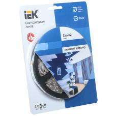 Лента LED 5м блистер LSR-3528B60-4.8-IP20-12V IEK-eco