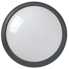 Светильник светодиодный ДПО 3011 8Вт 4500K IP54 круг пластик черный IEK Светильник светодиодный ДПО 3011 8Вт 4500K IP54 круг пластик черный IEK