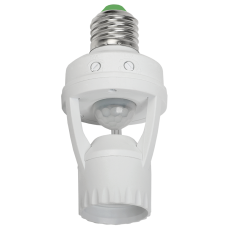 Датчик движения ДД 045 белый E27 60Вт 360гр 6м IP20 IEK Датчик движения ДД 045 белый E27 60Вт 360гр 6м IP20 IEK