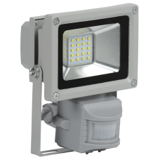 Прожектор СДО 05-10Д(детектор)светодиодный серый SMD IP44 IEK Прожектор СДО 05-10Д(детектор)светодиодный серый SMD IP44 IEK