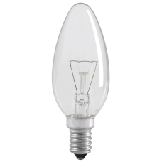 Лампа накаливания C35 свеча прозр. 40Вт E14 IEK